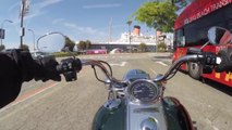 #elreyhotbike Ride around Long Beach on a 2015 Harley-Davidson Road King