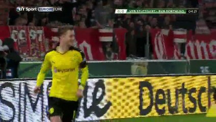 VfB Stuttgart vs Dortmund  1-3  All Goals - 09-02-2016 DFB Pokal