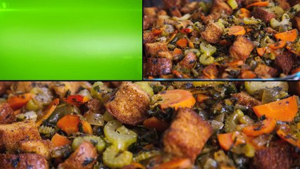 Turkey or Chicken Stuffing (Side) Recipe 4K