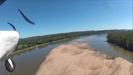 Flying Is Sandbar Hopping