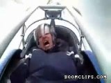 Man Gets the Scare of His Life during Bobsled Ride