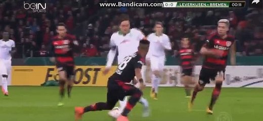 Javier Hernandez (pen.)  Bayer leverkusen 1-0 Werder Bremen - HD