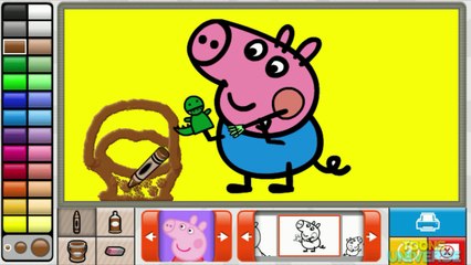Peppa Pig Georges Easter Basket Nick Jr. Coloring Book Creativity Game for Children