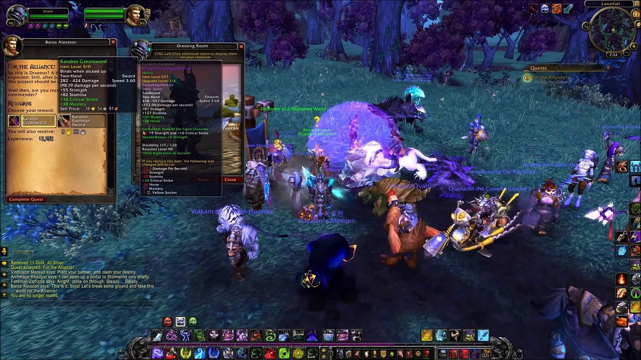 Warlords of Draenor(Beta) Leveling Part 3