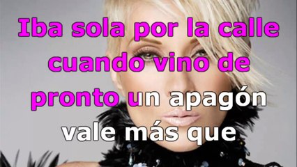 Yuri - El apagon - karaoke letra