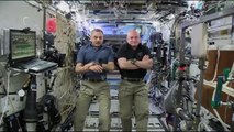 Thanking the ISS Astronauts