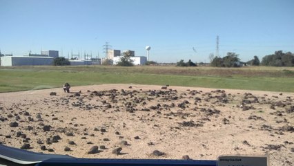 Inside NASA's Mars Rover As It Traverses Rocky Ground