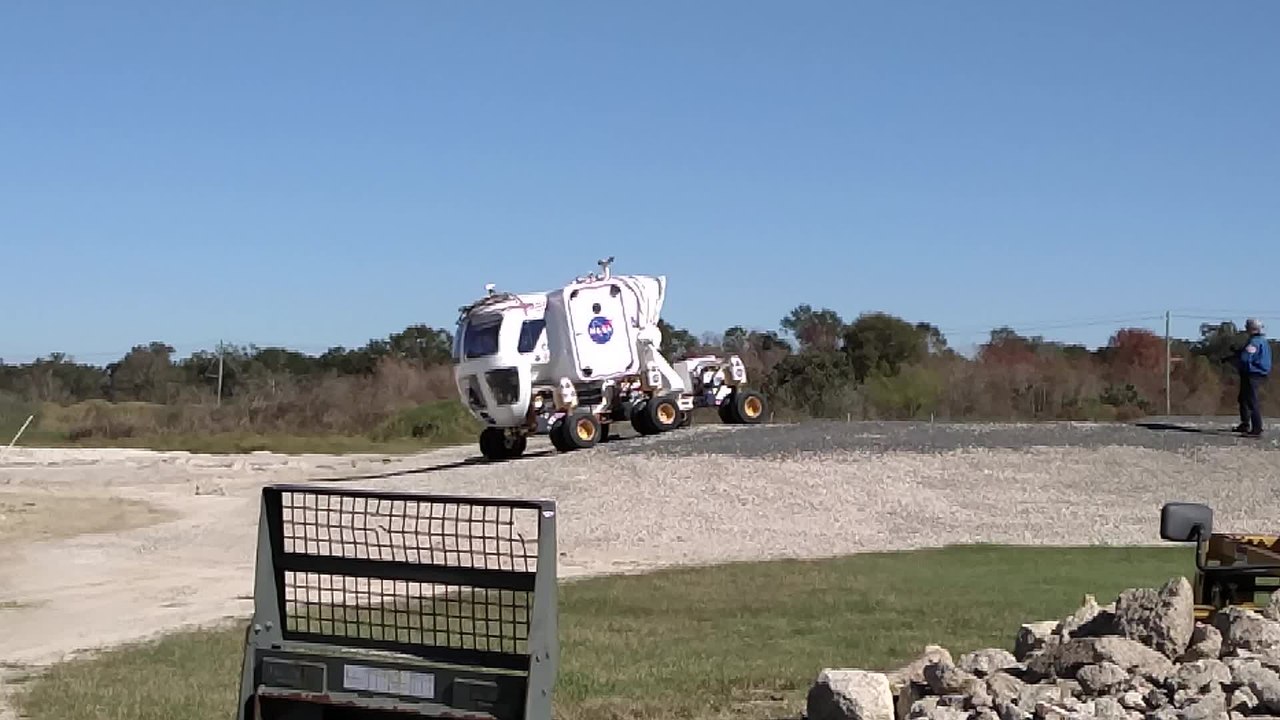 Mars Rover Test Drive