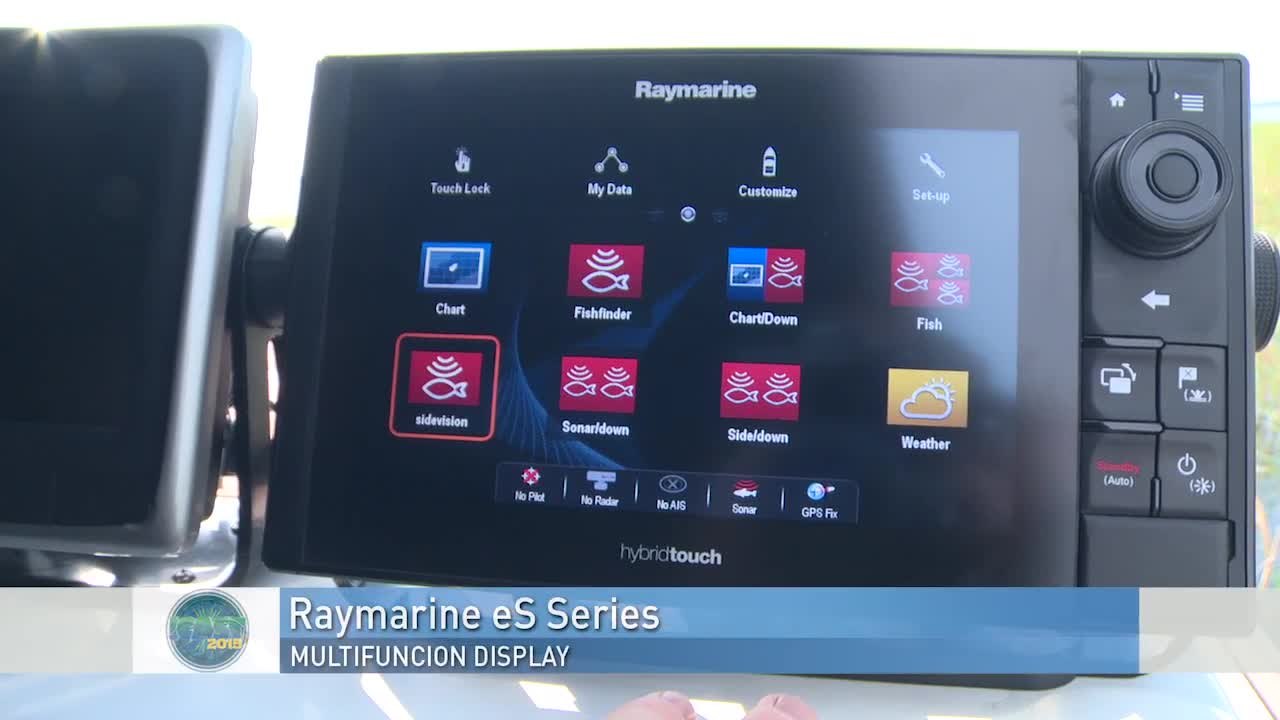 ICAST 2015 - Raymarine eS Series Multifunction Display