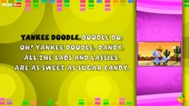 Yankee Doodle Karaoke Version With Lyrics Cartoon/Animated English Nursery Rhymes For Kids