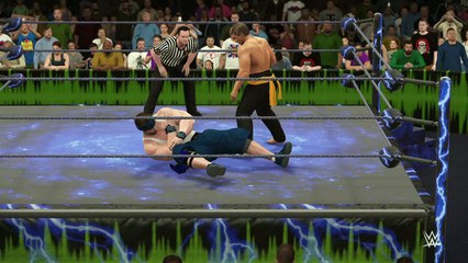 WWE 2K16 jcvd jean claude van damme v magic mike