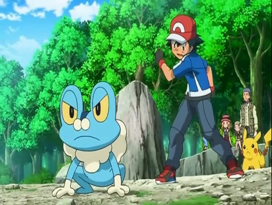 30 Pokemon X and Y Episode 35 Ash Froakie VS Hawlucha video Dailymotion