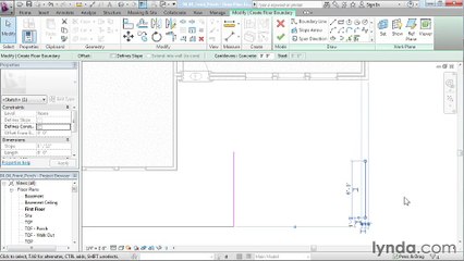 04 04. Designing a front porch and building the porch structure - House in Revit Architecture