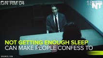 Sleep Deprived People Are More Likely To Confess To A Crime They Didn't Commit