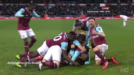 Angelo Ogbonna Goal HD - West Ham 2-1 Liverpool - 09-02-2016