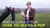 Cheeky British Man Sells Jars Of 