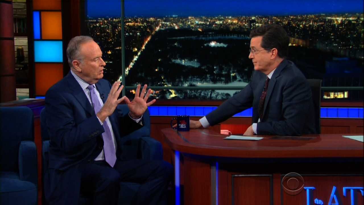 Colbert, O'Reilly Go Head to Head