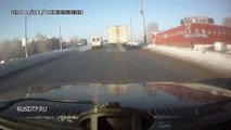 NEW Car Accident and Crash compilation Russian Roads Car Crashes2014 #513