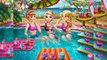 Disney Princess Pool Party Game - Disney Frozen & Tangled Princess Elsa Anna & Rapunzel