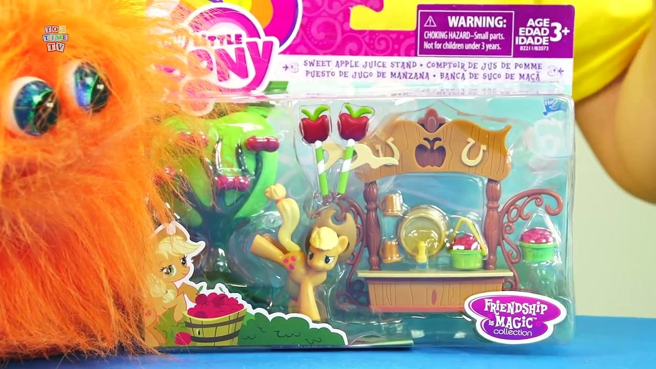 MY LITTLE PONY Friendship is Magic Sweet Apple Juice Stand AppleJack Playset
