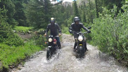 Scramblers in the Rockies! Ducati vs Triumph | ON TWO WHEELS