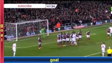 Liverpool vs West Ham 1-1 Coutinho Amazing Goal (FA Cup 2016)