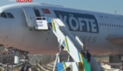 Emektar kargo uçağı restorana dönüştü