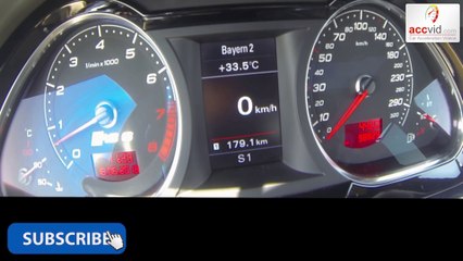 Audi RS6 V10 5.0 TFSI 0-250 km/h Acceleration