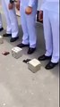 Viral Now: Thai Navy Trainees Made to Crush their Phones as Punishment