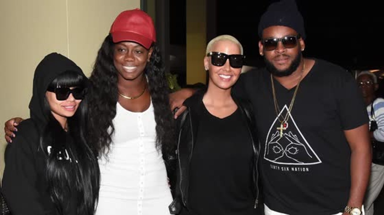 Blac Chyna y Amber Rose se van de fiesta en Trinidad