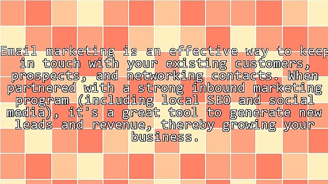 Connect With and Inform Your Clients and Prospects: Effective Email Marketing in Seven Steps