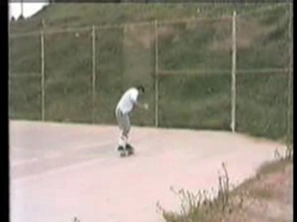 Skate freestyle old shool by Jean-Marc Vaissette