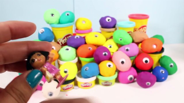 Play Doh Surprise Eggs Peppa Pig Mickey Mouse Disney Frozen Überraschung Eier Huevos Sorpresa