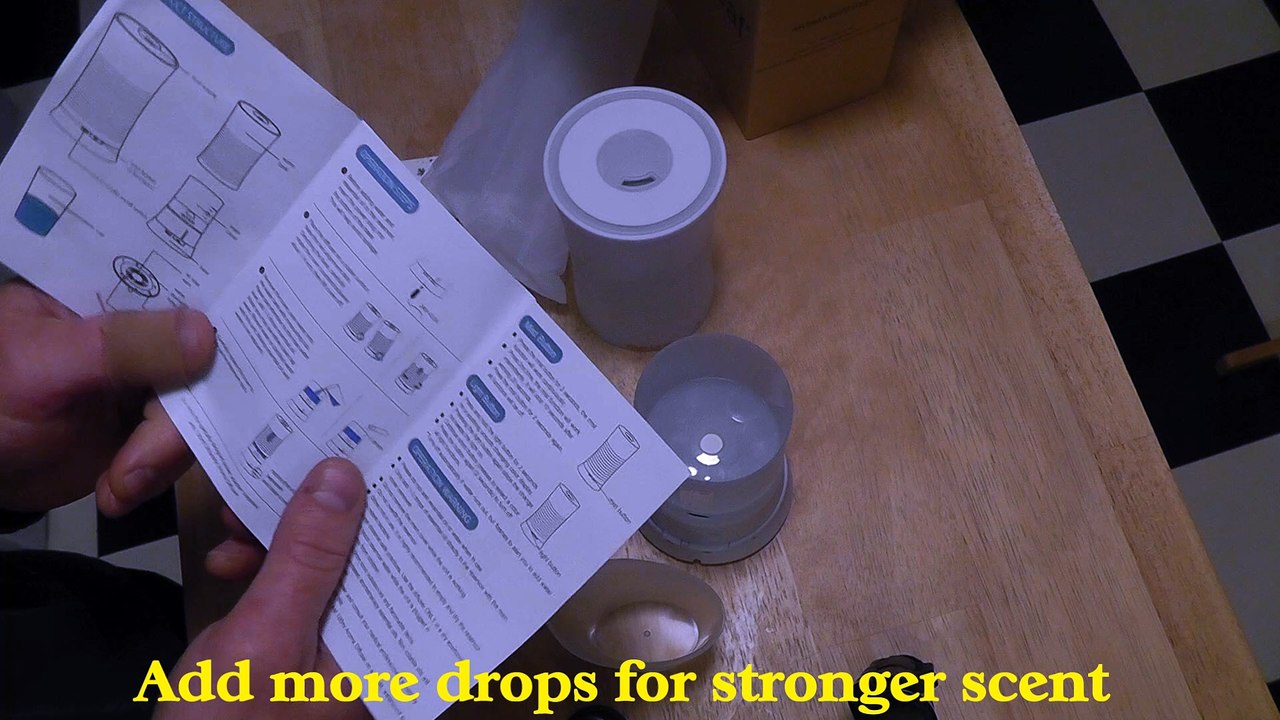 Aromatherapy Essential Oil (Oak Leaf) Diffuser -Unboxing/Review