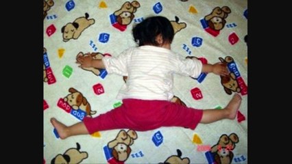 Funny kids sleeping in weird positions compilation 2016