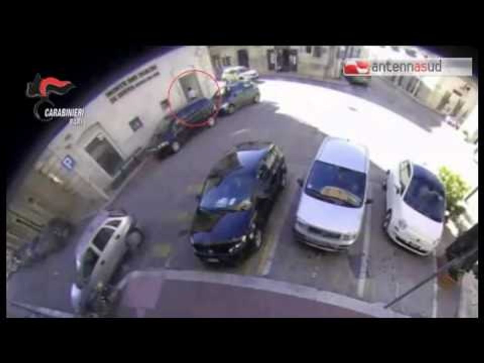 Tg Antenna Sud - Giovinazzo,  rapina in banca con l'auto a noleggio