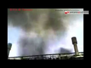 Tg Antenna Sud  - Il video delle emissioni, e gli operai che se la ridono