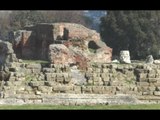 Cuma (NA) - Ceramiche di età augustea scoperte nel sito archeologico (09.02.16)