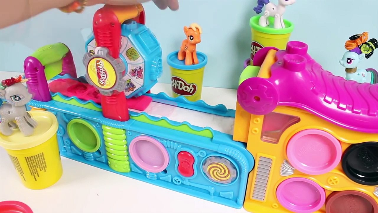 Play Doh Fun Factory Play Doh Mega Fun Factory Machine Playdough Hasbro Toy Videos
