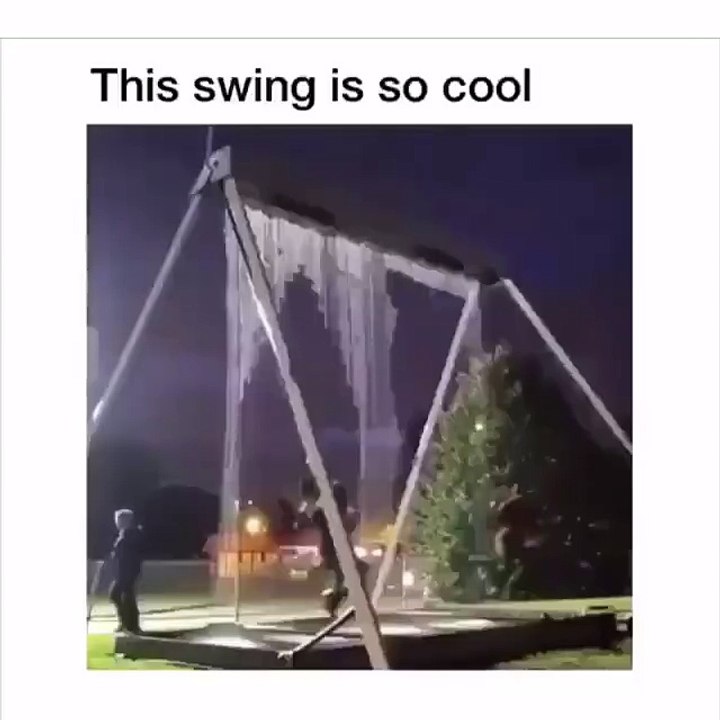 This Swing is so cool, Amazing Video
