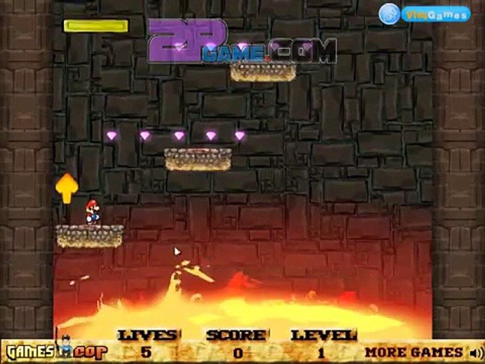 mario on trouble Level1-6 Walkthrough