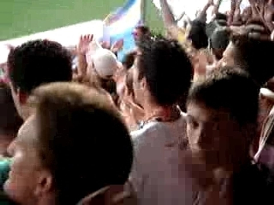 tous ensemble il fo chanter pour la victoire de montpellier