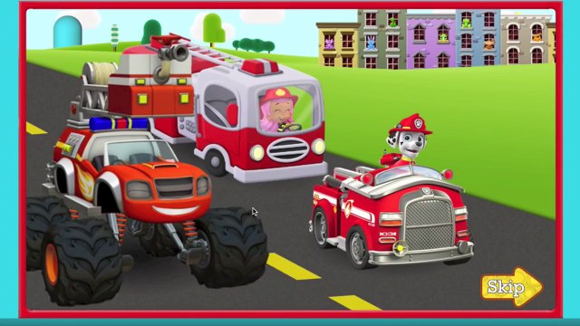 Мультик про машинки. Вспыш и чудо-машинки. Пожарные.(4 серия) Blaze and the monster machines.