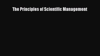 PDF Download The Principles of Scientific Management PDF Full Ebook