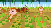 Monkey Rhymes, Monkey Animal Rhymes Videos for Children