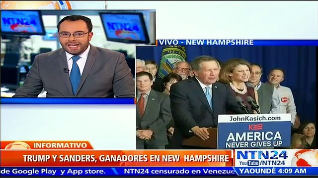 Estratega demócrata asegura en NTN24 que triunfo de Sanders y Trump podría deberse a que son independientes