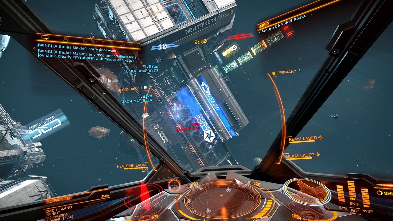Elite Dangerous (PC) - TDM - 6-kill streak!