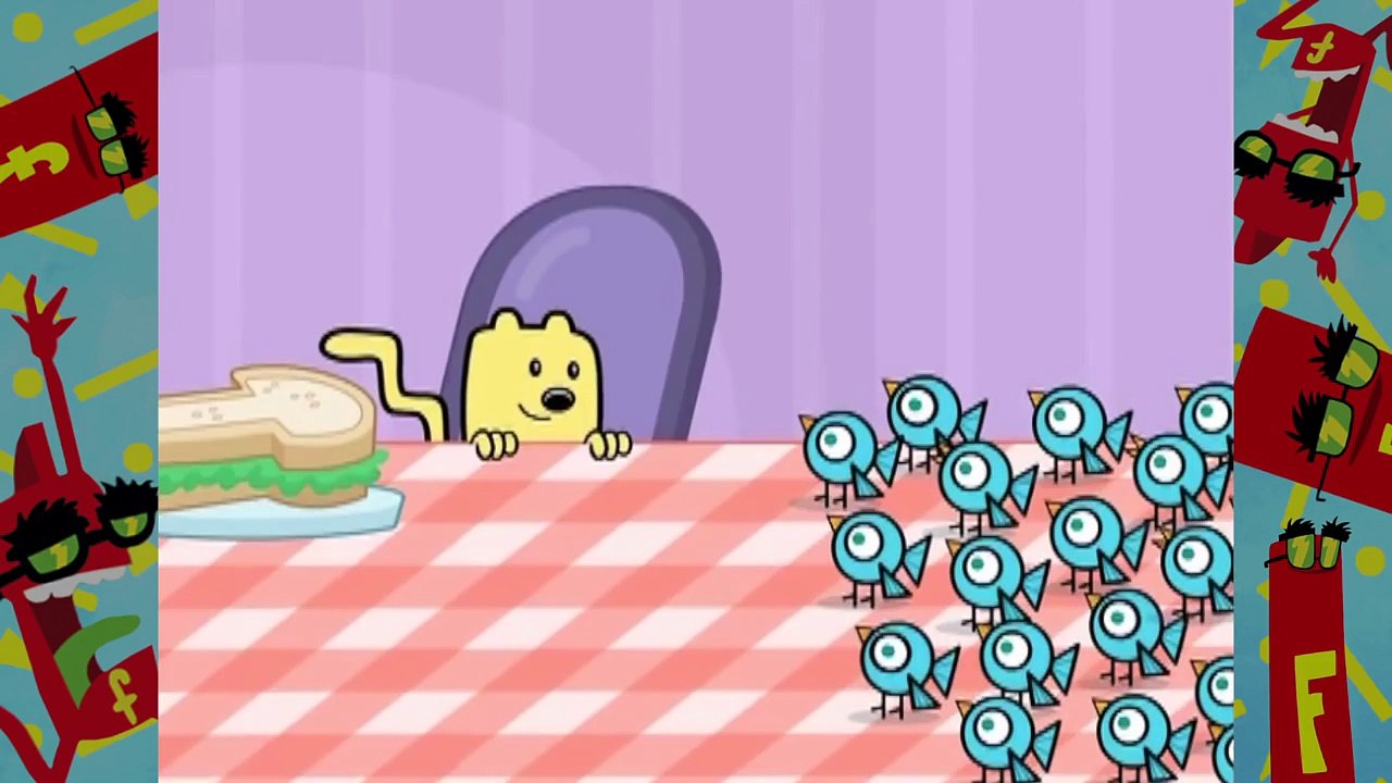 Feeding The Birds | Fredbot Childrens Cartoon (Wow! Wow! Wubbzy!)