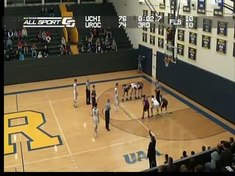 Rochester Men's Basketball Mack Montague Game Winner