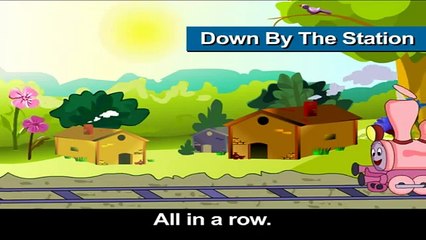 Down By The Station ## Nursery Rhyme (FULL HD)